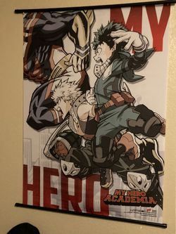 my hero academia poster