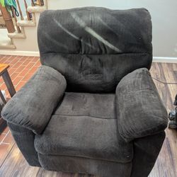 Chocolate Brown Recliner 