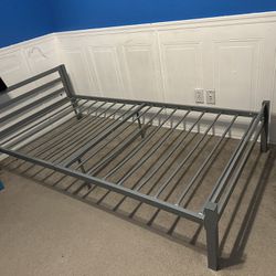 Metal Twin Bed Frame & Memory Foam Mattress