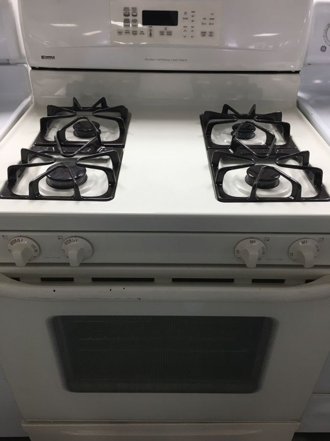 Kenmore SelfCleaning Gas Range Bisque 30in for Sale in Lawrenceville, GA OfferUp