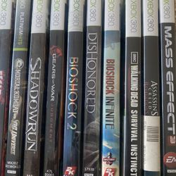 Xbox 360 Games ($5 Each)