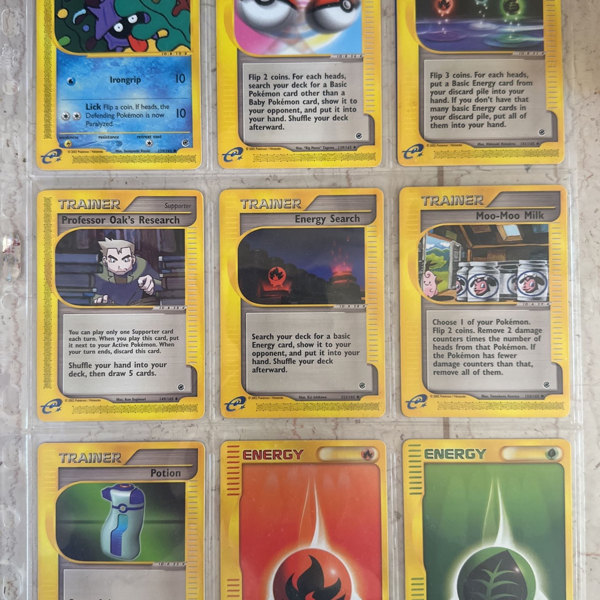 Pokmon Expedition Vintage Set Lot Of 28 Cards Mostly Common A Few Uncommons