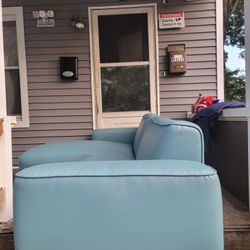 leather couch