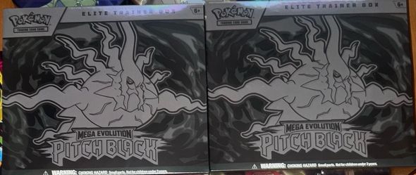 Pokémon Mega Evolution Pitch Black Elite Trainer Box (x2)