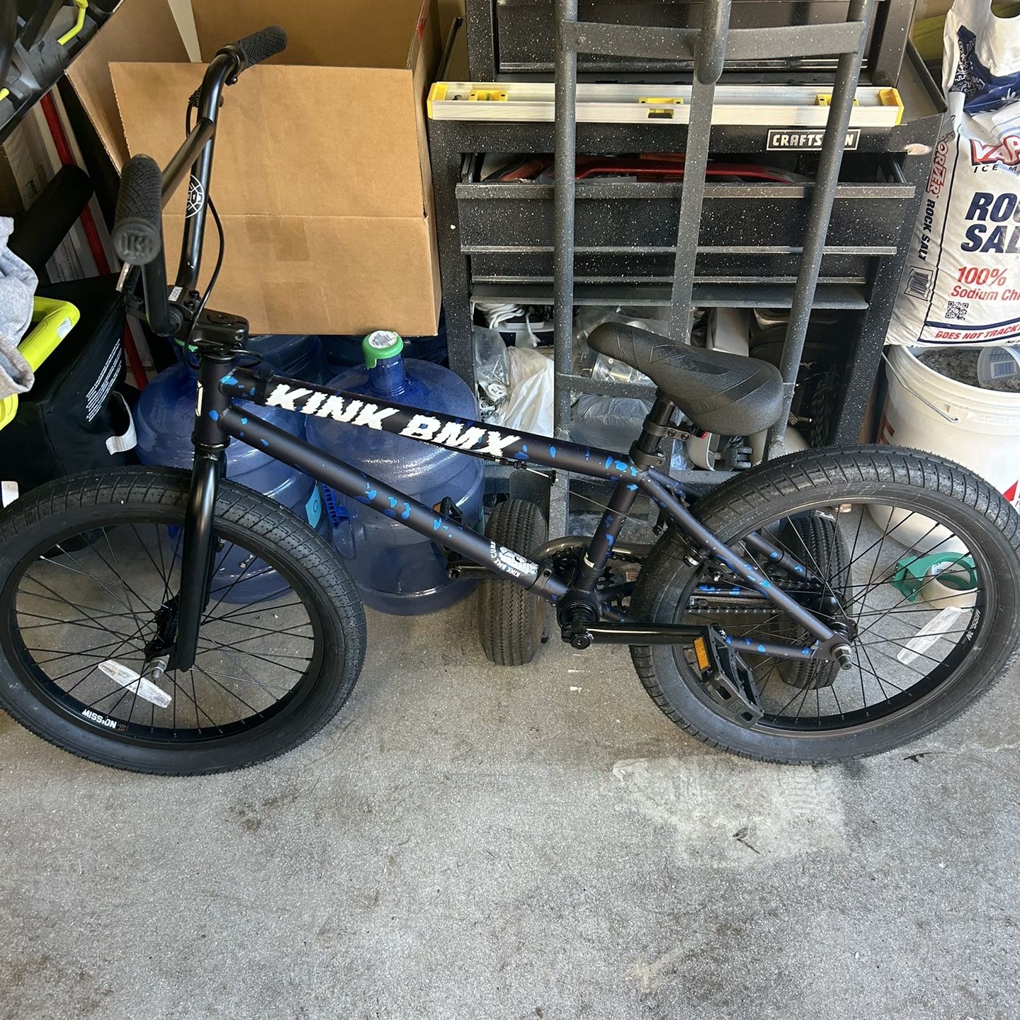 Kink 2022 Curb Complete BMX Bike - Matte Blood Blue for Sale in 