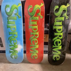 Supreme Shrek Skateboards 