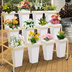 Flower Display Stand (gold)