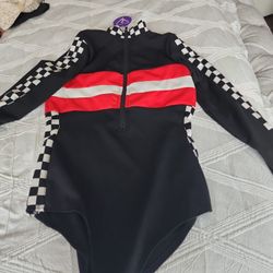 Race Car Driver Bodysuit Halloween Costume