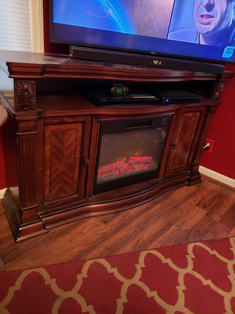 Electric fireplace console for Sale in Dayton, OH OfferUp