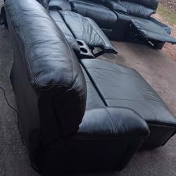 BROWN SECTIONAL SET