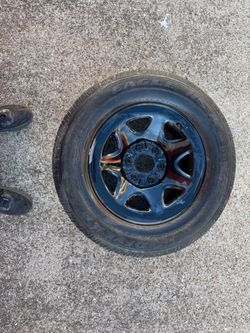 I have one tire and rim 40 % good