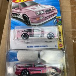 87 Ford Sierra Cosworth Hot Wheels STH  With Bonus 2set