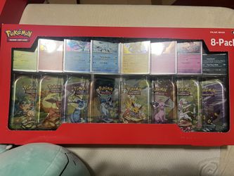 Pokemon Prismatic Mini Tin Set Of 8
