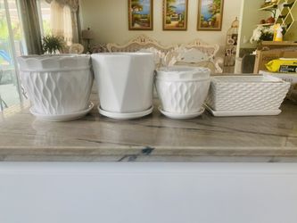 brand new ceramic pots
