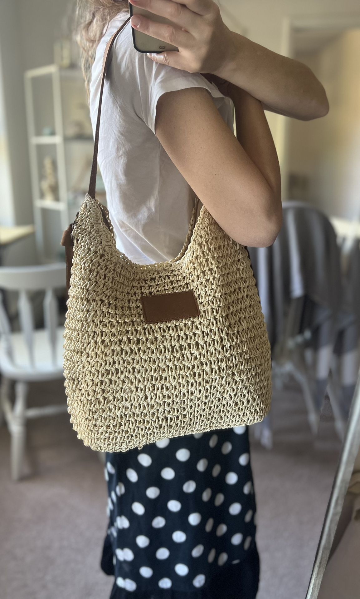 Brand New Straw Tote Bag