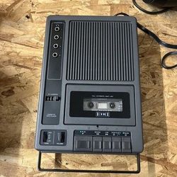 vintage EIKI 3270A Portable Cassette Player & Recorder