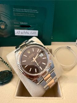 Rolex Datejust 41mm Chocolate 🍫