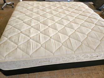 Sealy King Double Sided And Box Spring 🌙