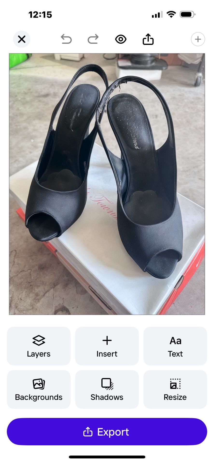 Lulu Townsend- LT Night Out- Black 4” Heel- Used