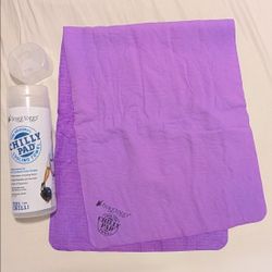 33"x13" Purple Cooling Towel *RETAIL$16*