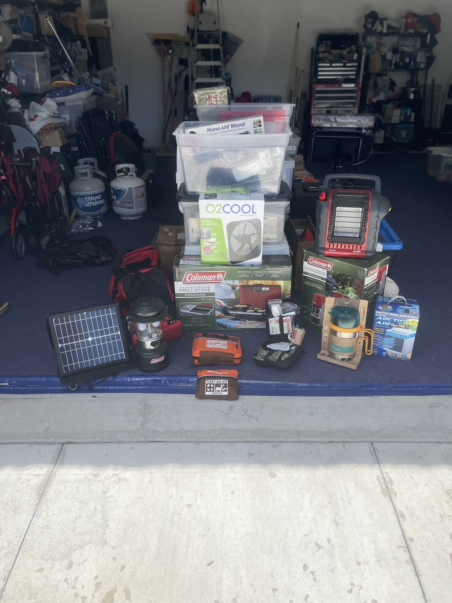Garage Sale Disaster Supplies