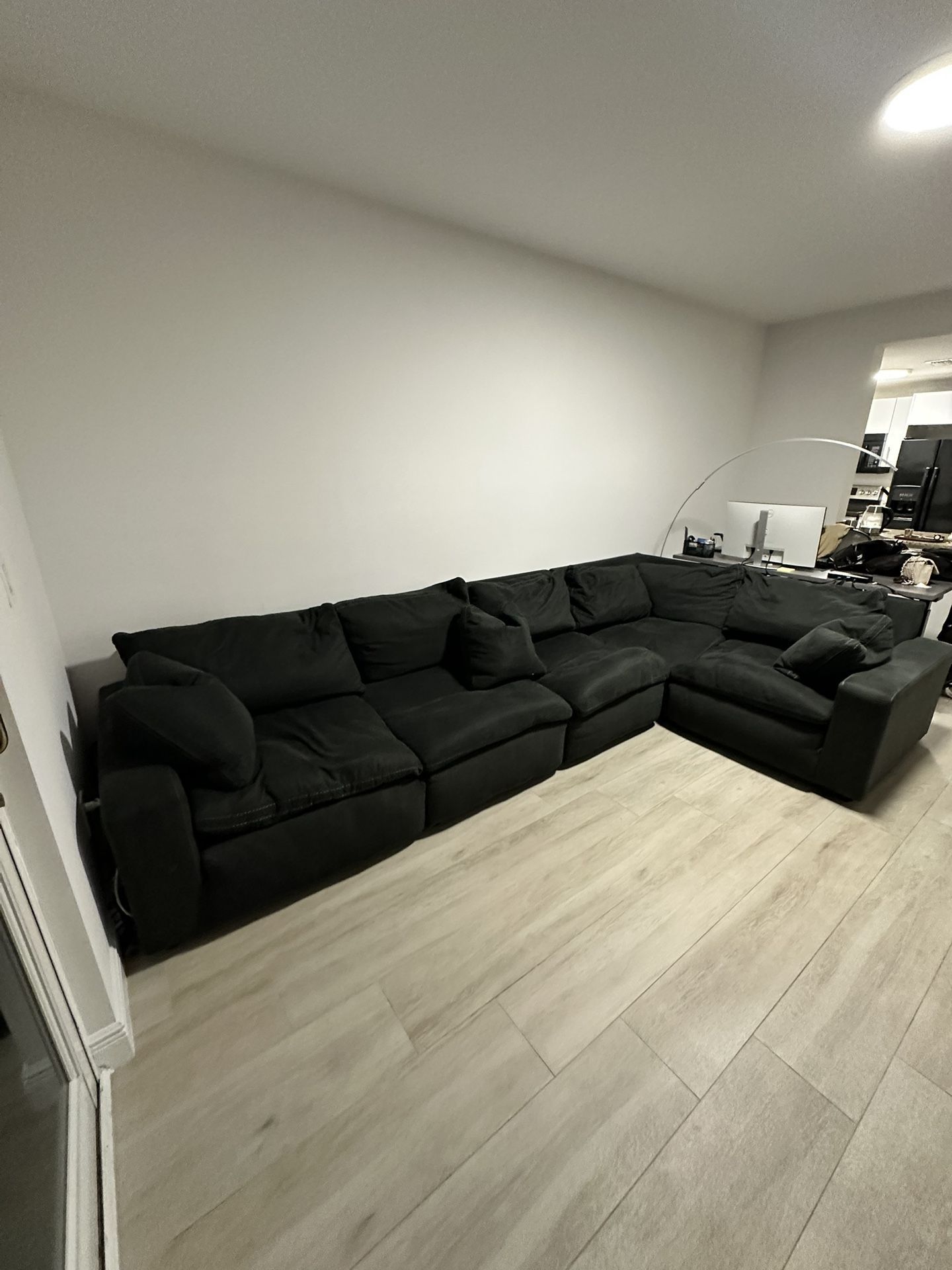 5 Piece Modular Sectional Cloud Couch