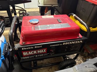 Honda Black Max 7k/8.75k Generator