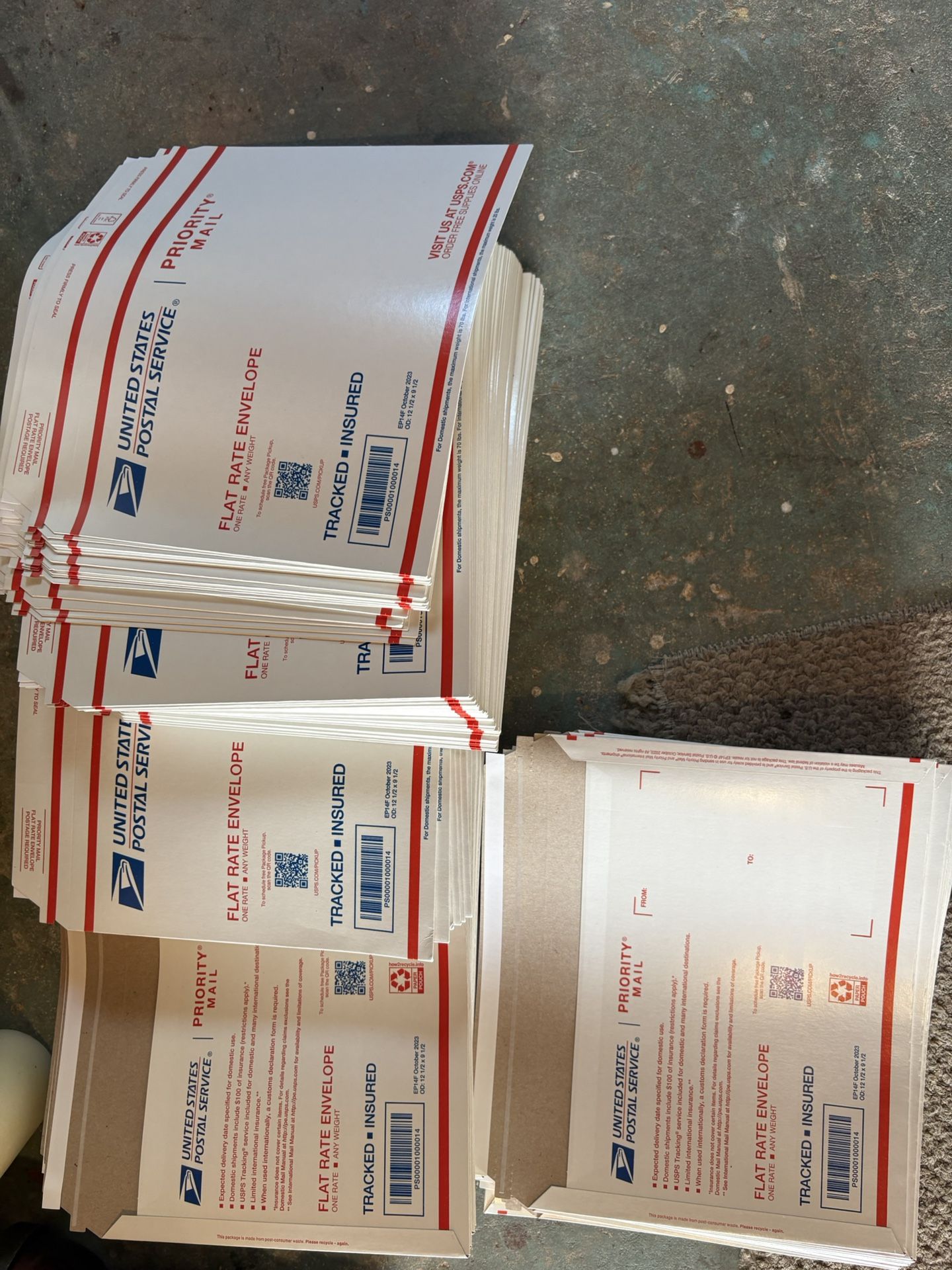 Fed Ex Flat Rate Shipping Boxes 150ct.