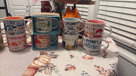 Starbucks mugs