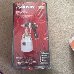 Husky Spray Gun Siphon Feed