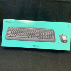 Logitech MK335 Wireless Full Size Keyboard And Mouse Combo