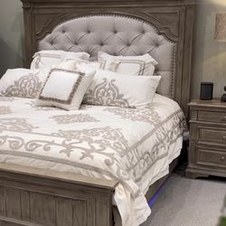 New 4pc Bedroom Set In Box. Buy Now Pay Later $39 Down No Credit Needed