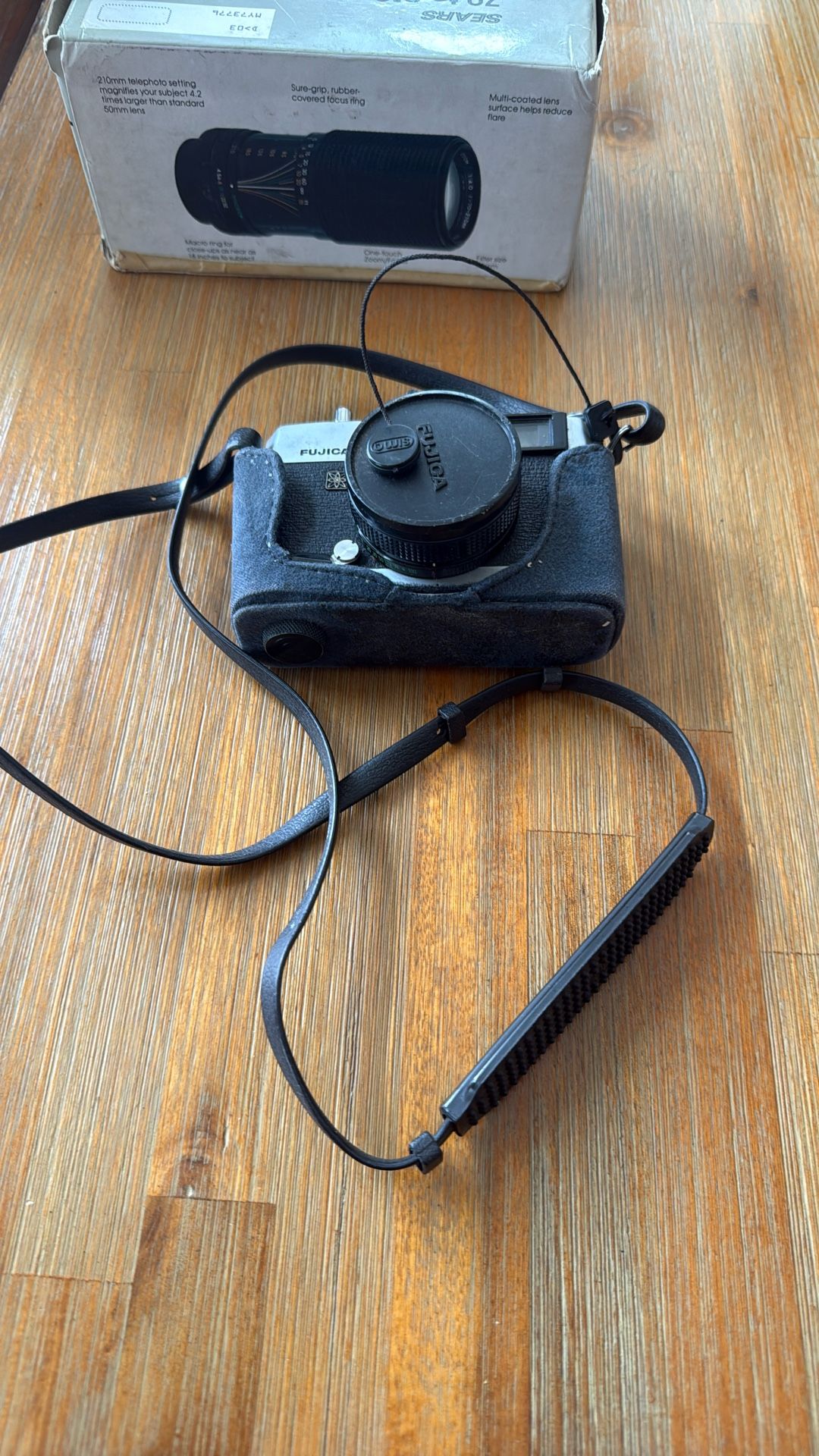 FUJICA MP CAMERA WITH CASE
