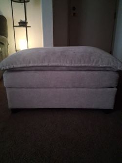 New to use as table in front of couch. Or end of bed as a dressing seat