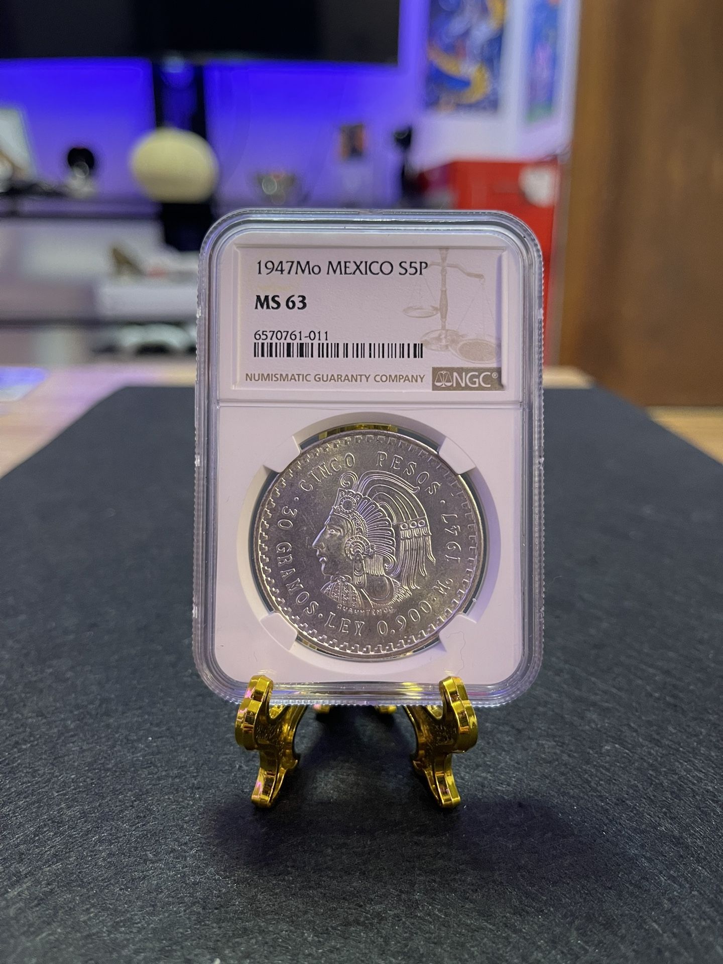 1947 5 Pesos