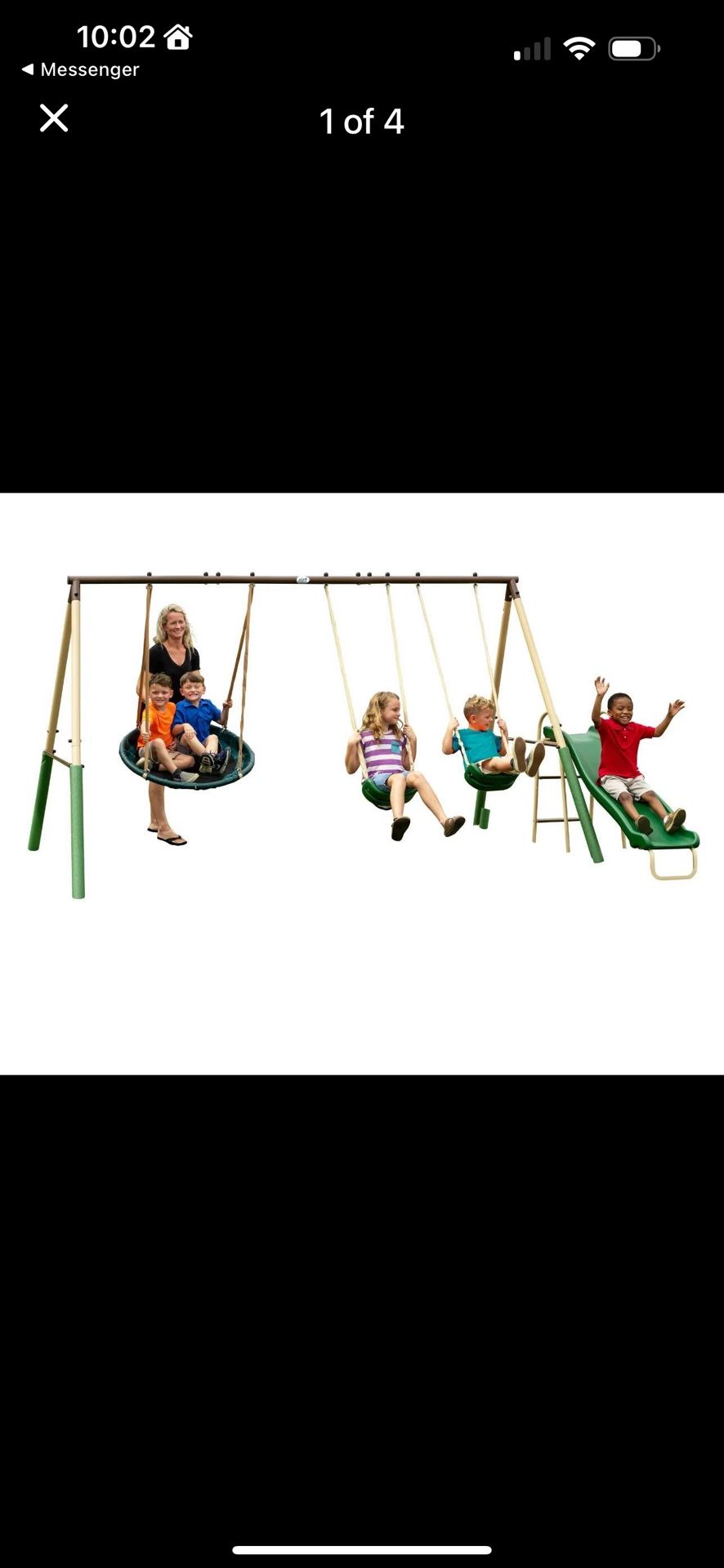 Kids Swing Set (BRAND NEW-UNOPENED)