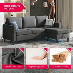 L Shape Sectional Couch With Storage Brand New 