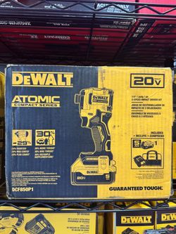 Dewalt 20 volt DCF850P1 Impact Driver Kit