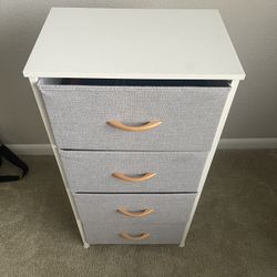 Drawer Dresser, Fabric Tower