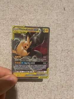 Pikachu zekrom Gx tag team