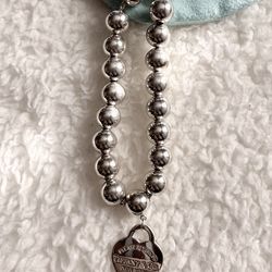 Tiffany return to Tiffany silver bracelet