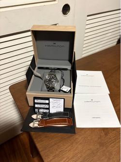 Hamilton Khaki Field Auto 38mm with straps bundle