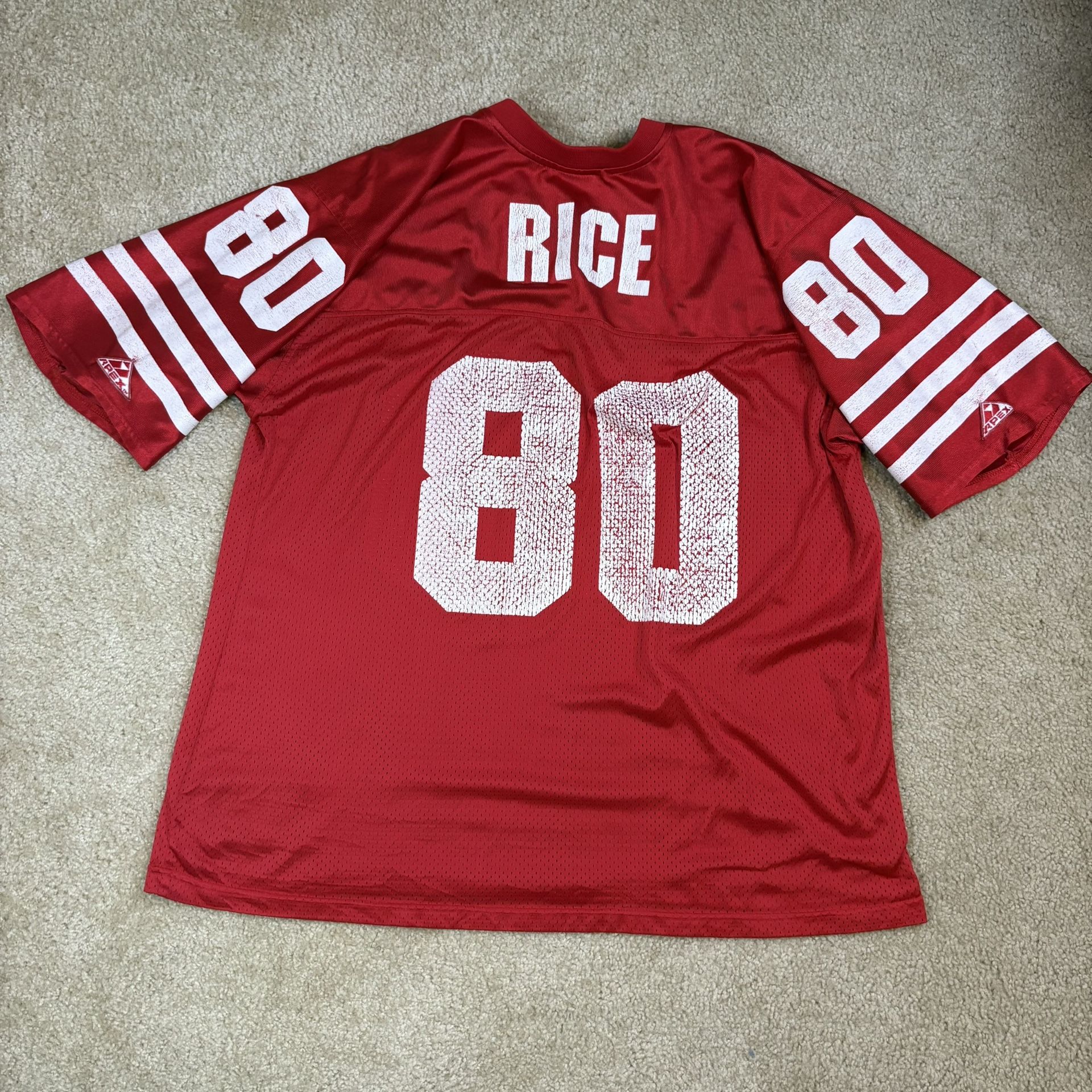 Jerry Rice Vintage San Francisco 49ers Men’s XL Apex Jersey 