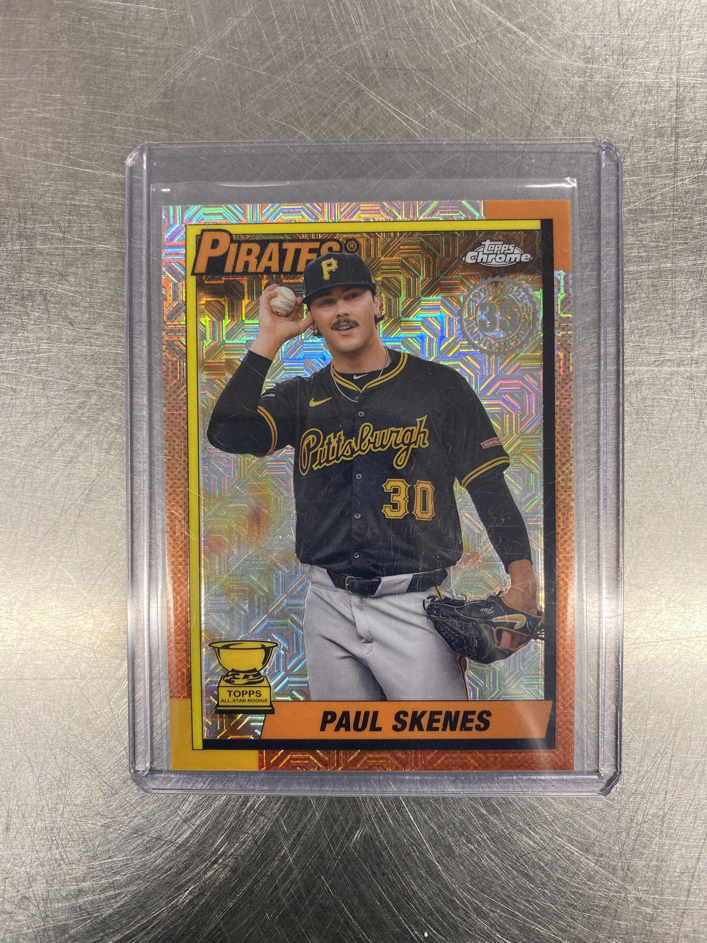 2025 Topps Series 1 - 1990 Topps Chrome Silver Pack Paul Skenes #T90C-32