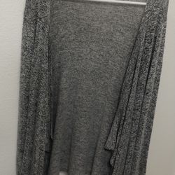 Gray Cardigan