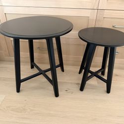 Black Side Tables 