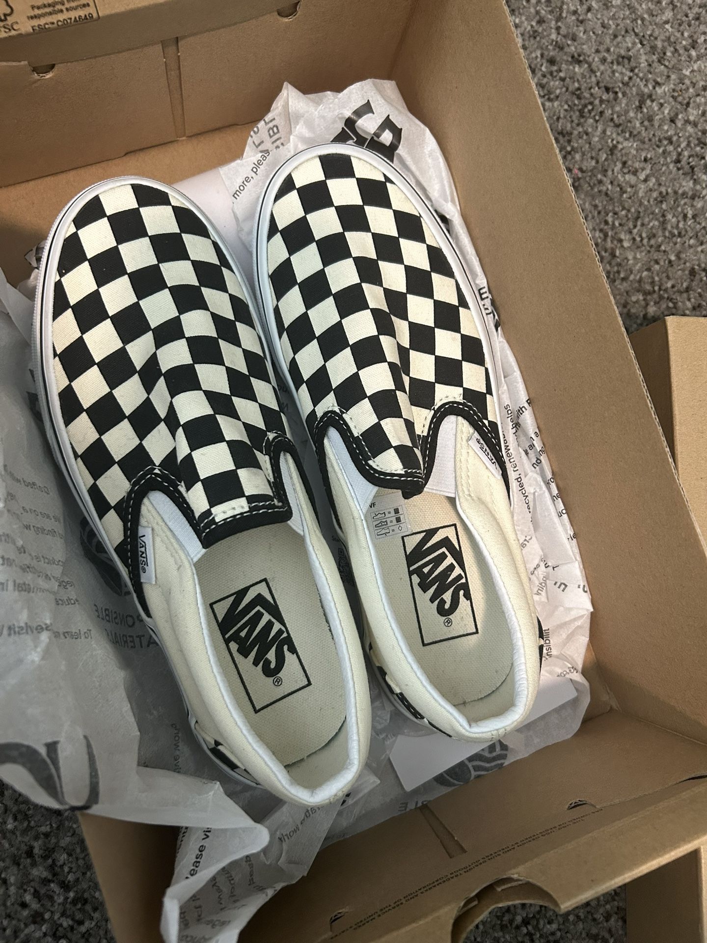 Vans Checkerboard Women 6.5