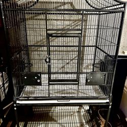 Large Bird Cage, Aviary Home, Quality Medium To Large Bird Or Parrot Cage