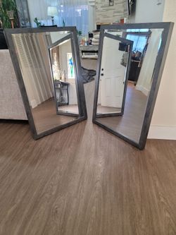 Bathroom mirrors $50 for both