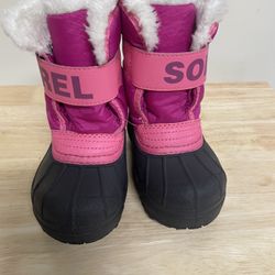 Sorel Kids Snow Boots Size 7